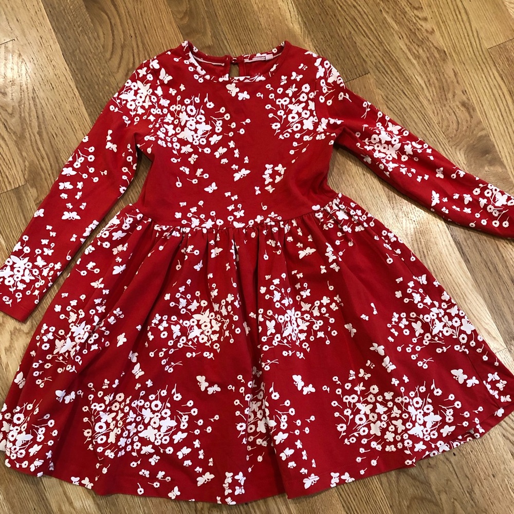 Mini Boden 6-7 girls holiday dress